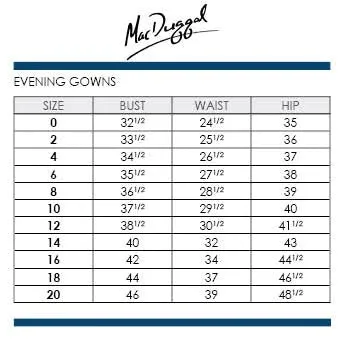 MAC DUGGAL 40883H DRESS