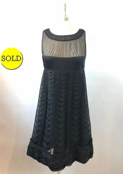 Malandrino Silk Dress Size 40 It (S / 4 Us)
