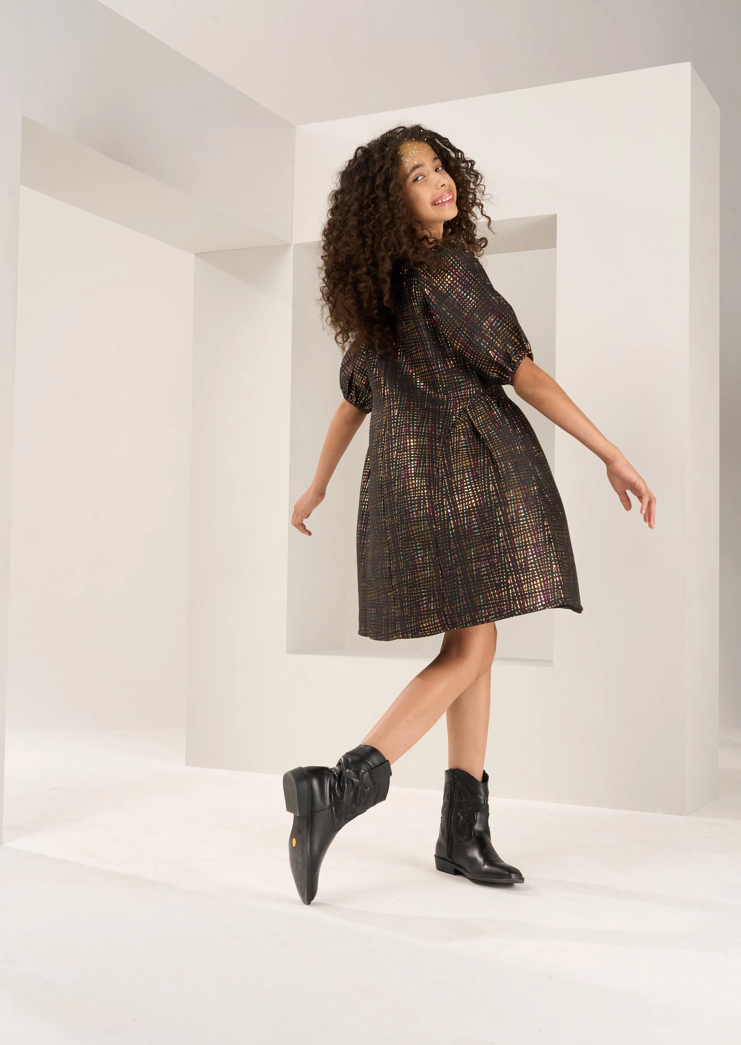 Margot Puff Sleeve Party Dress