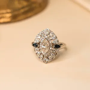 Marquise Diamond Cocktail Ring