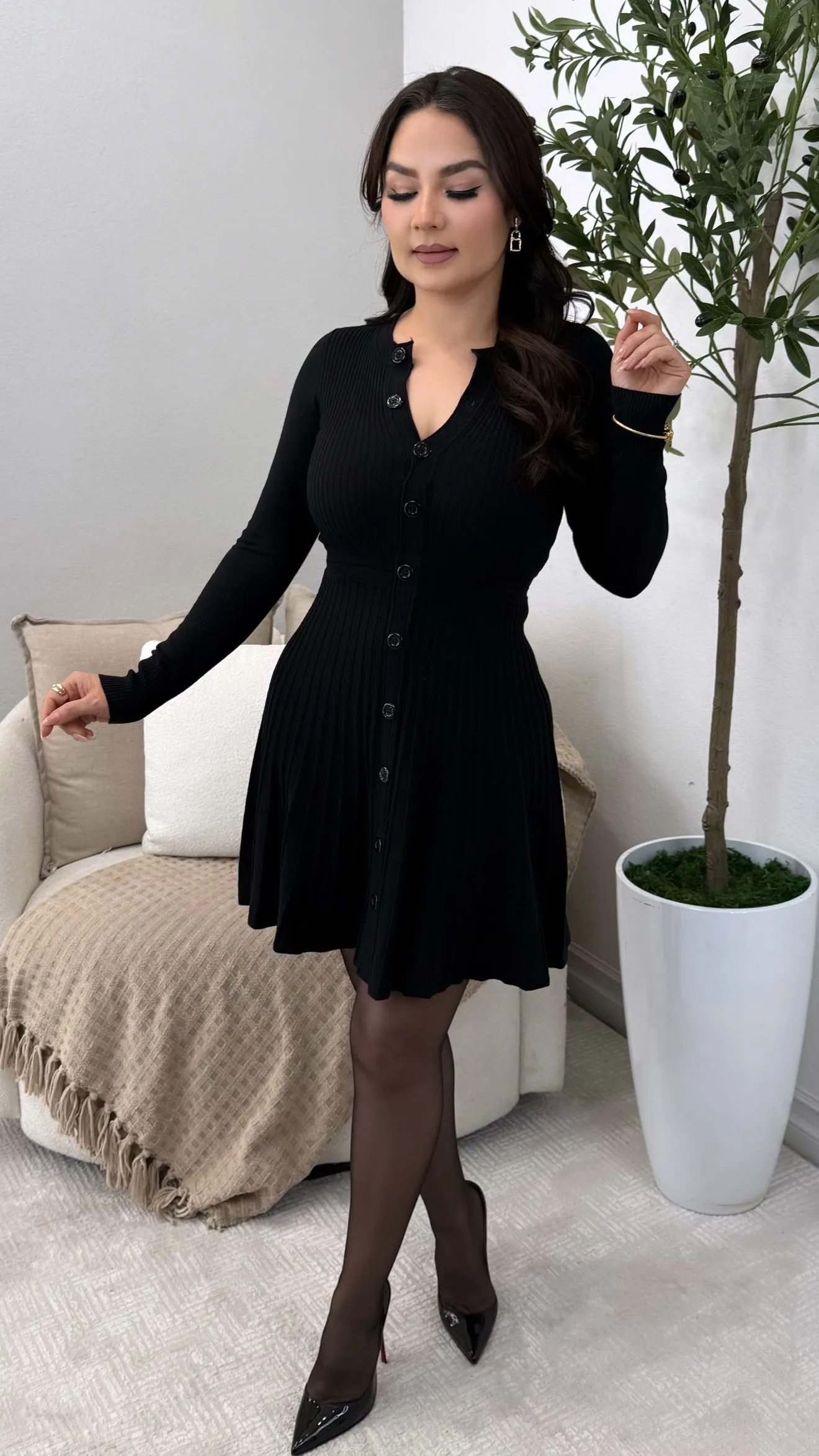 MOLLY BLACK DRESS