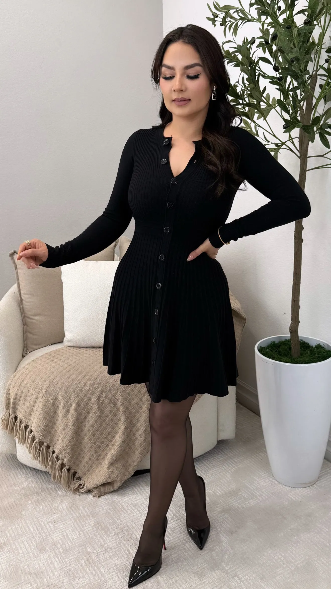 MOLLY BLACK DRESS