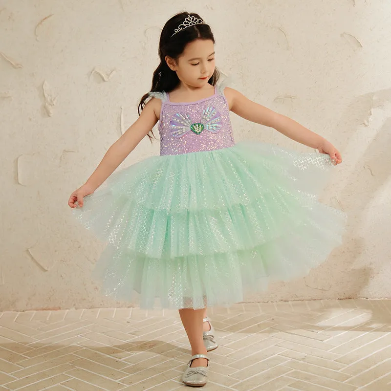 New Mermaid Princess Girls' Dresses