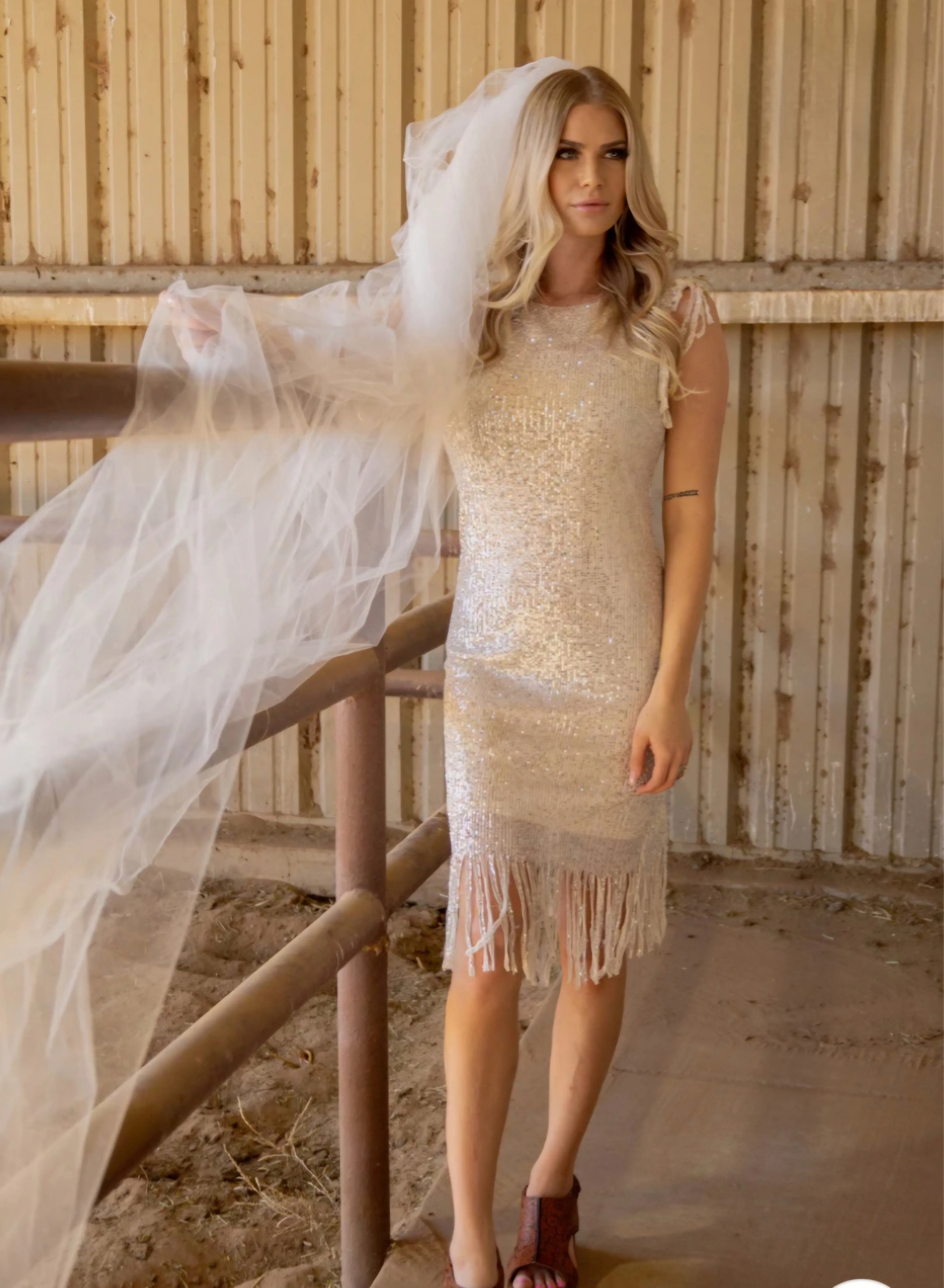 NIGHT LIFE DRESS IVORY