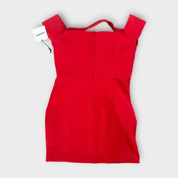 NWT superdown carine off shoulder dress
