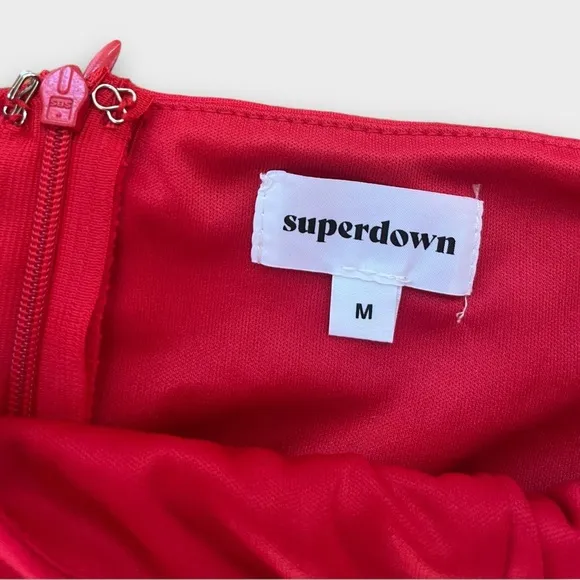 NWT superdown carine off shoulder dress