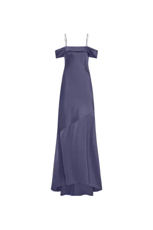 Olivia Slip Gown Navy