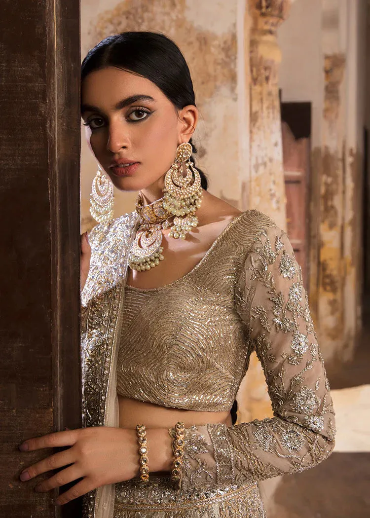 Pakistani Bridal Dress in choli  Lehenga Style