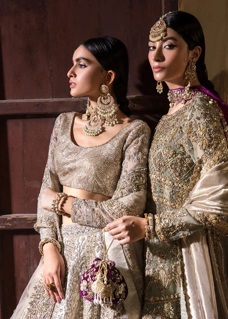 Pakistani Bridal Dress in choli  Lehenga Style