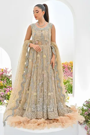 Pakistani Bridal Dress in Royal Gown Lehenga Style