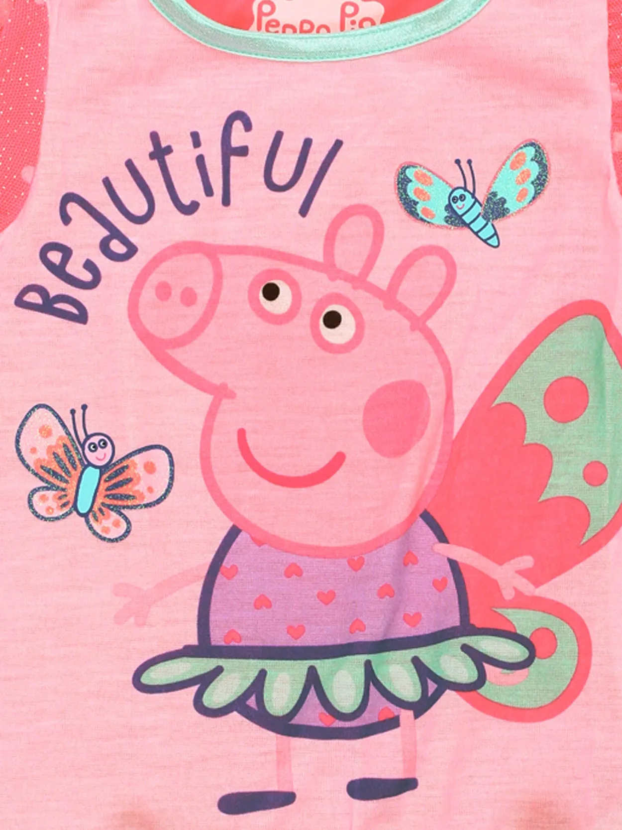 Peppa Pig Short Sleeve Fantasy Nightgown