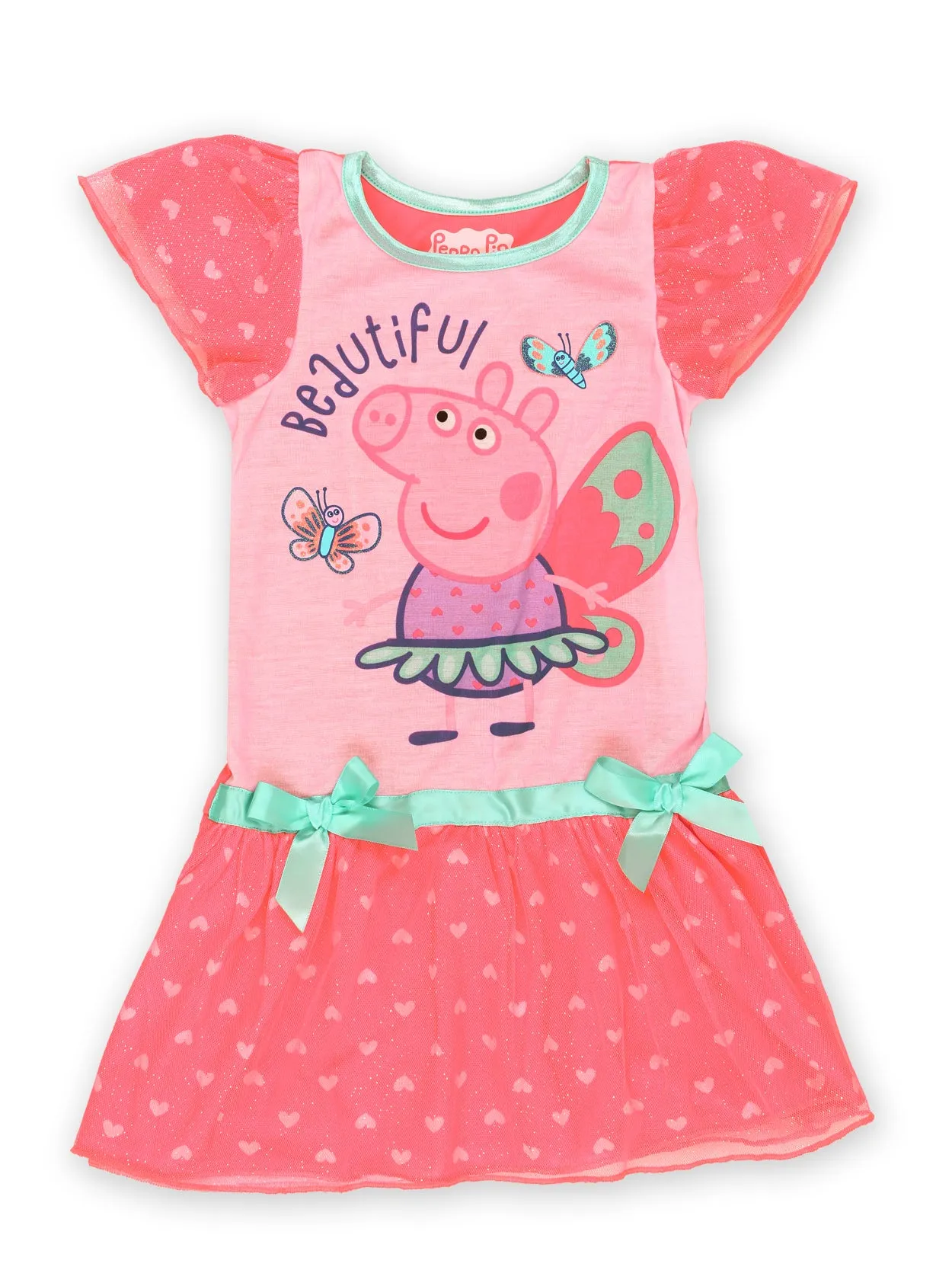 Peppa Pig Short Sleeve Fantasy Nightgown