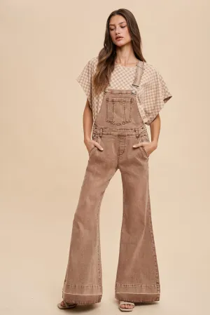 Perfect For You Flare Overalls