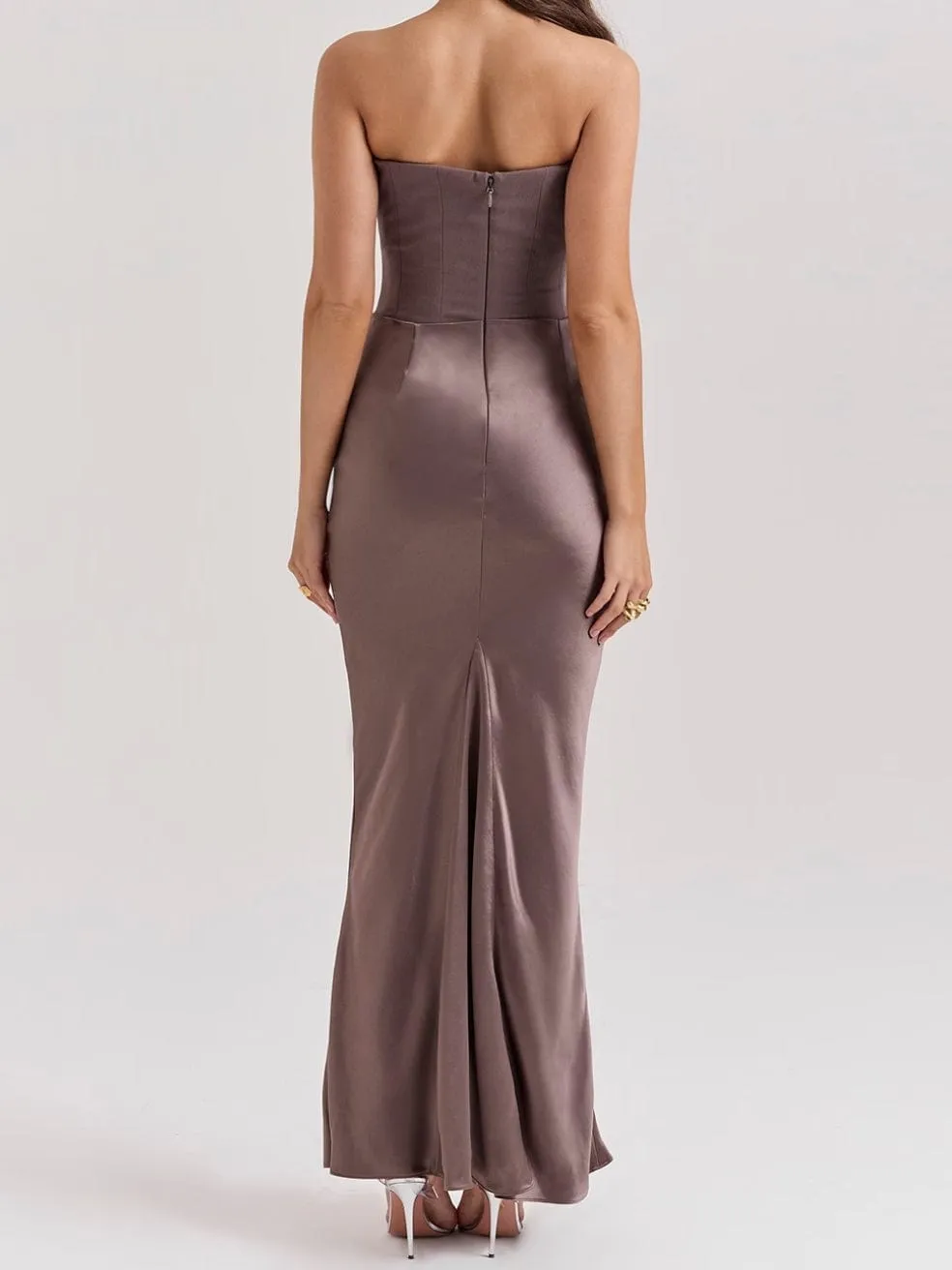 Persephone Dress  in Smoke