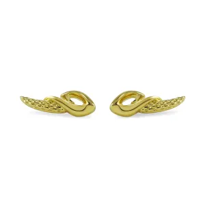 Promise Python Contour Earring - 18K Gold Vermeil