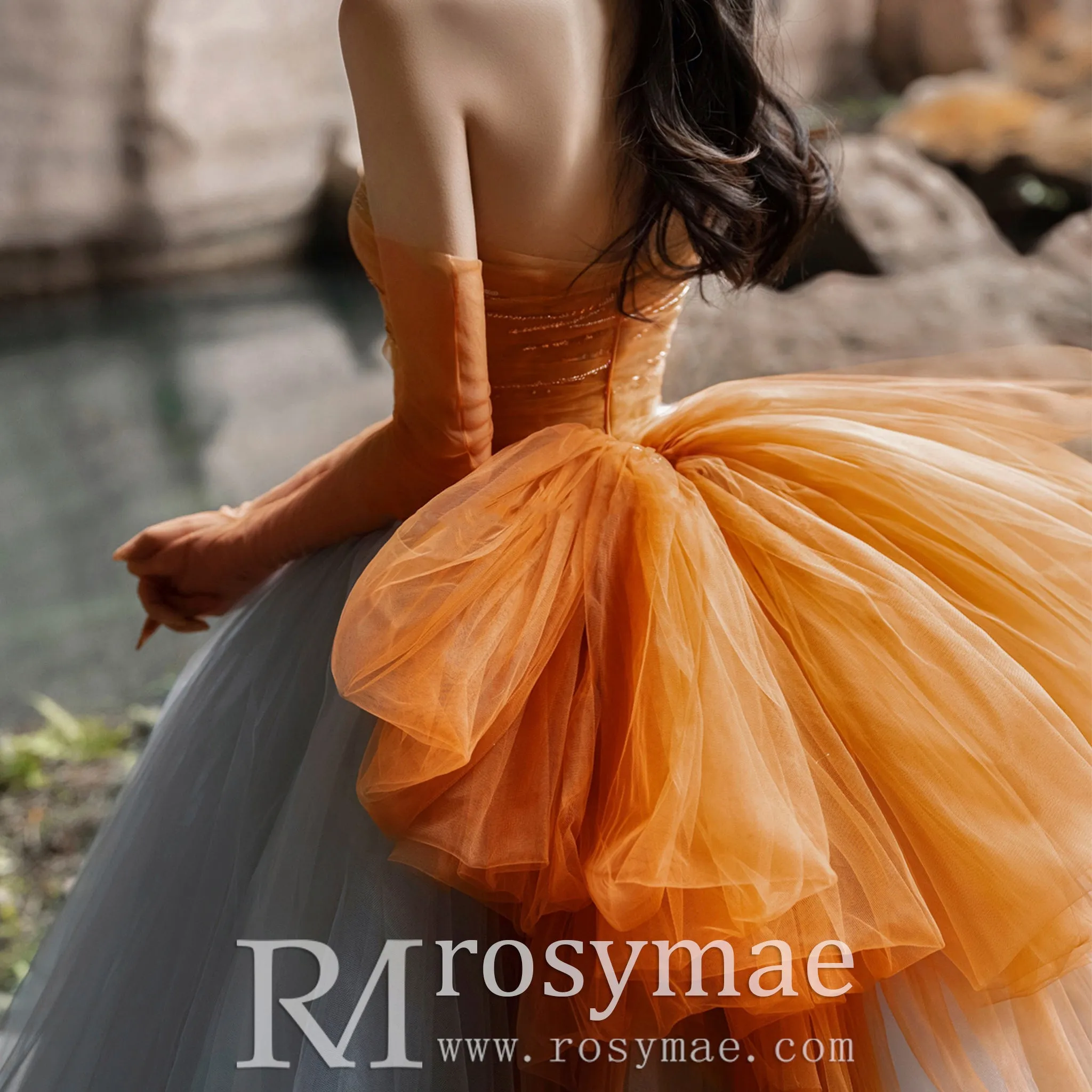 Quinceanera Dresses and Gowns with Grey and Gold