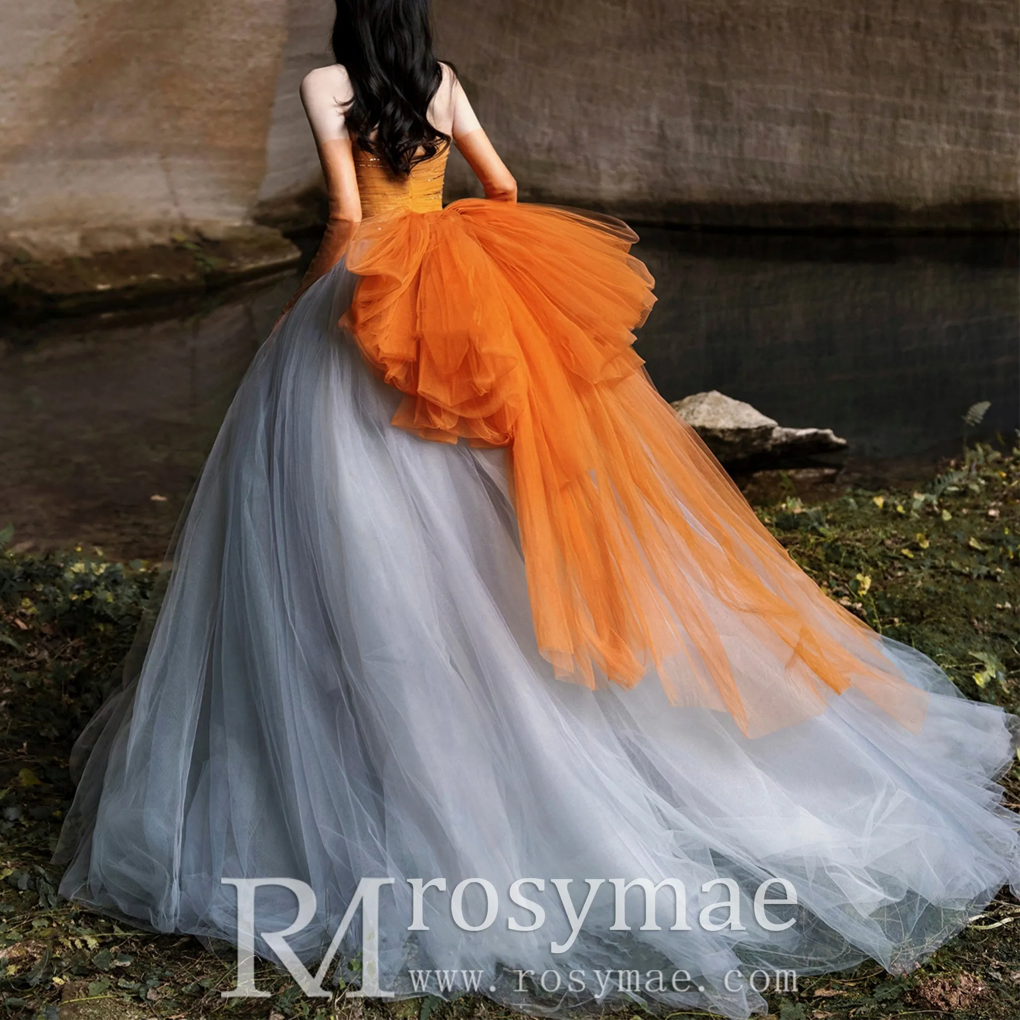 Quinceanera Dresses and Gowns with Grey and Gold