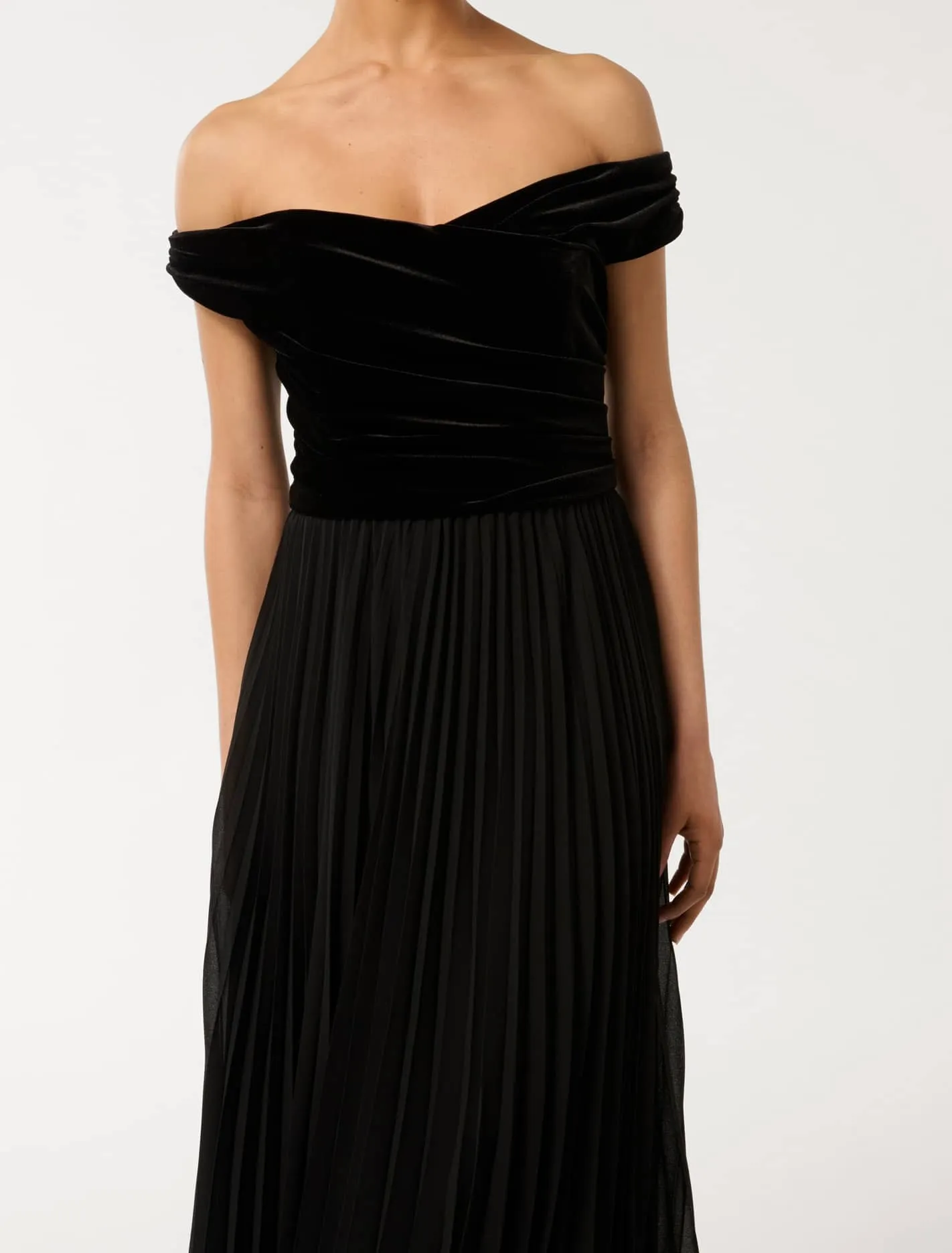 Rebecca Petite Velvet Dress