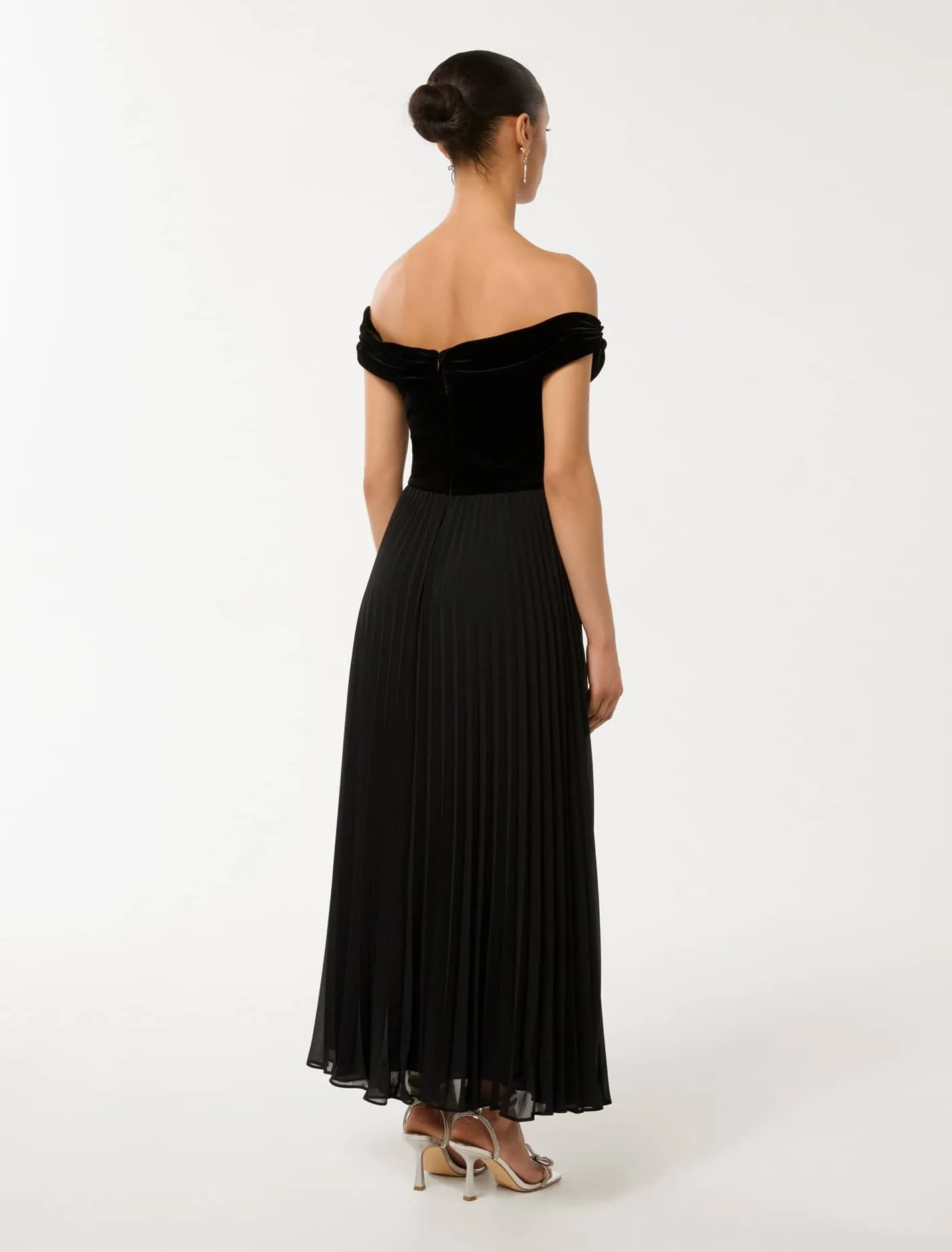 Rebecca Petite Velvet Dress