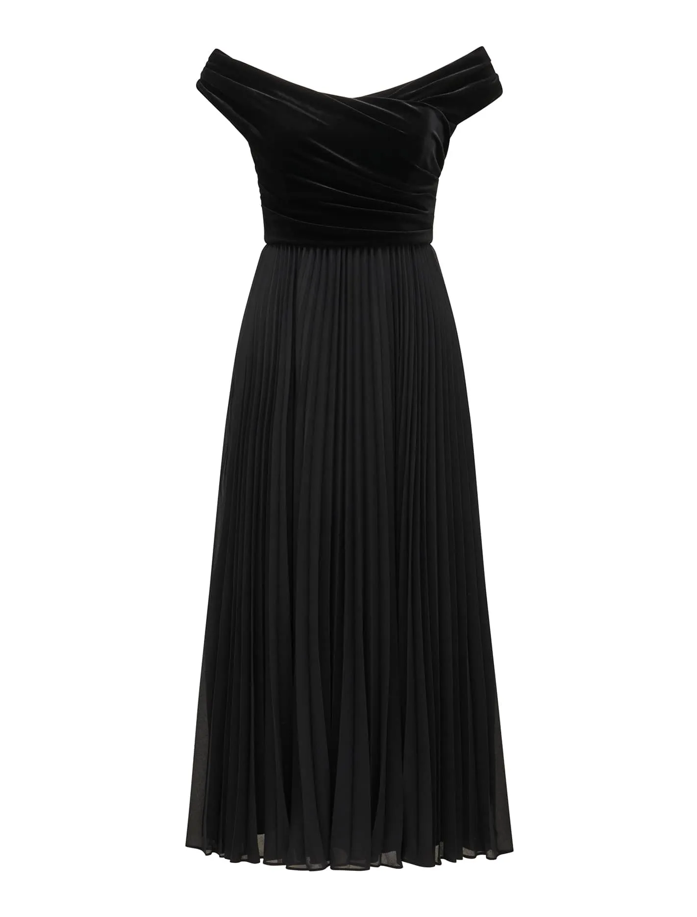 Rebecca Petite Velvet Dress