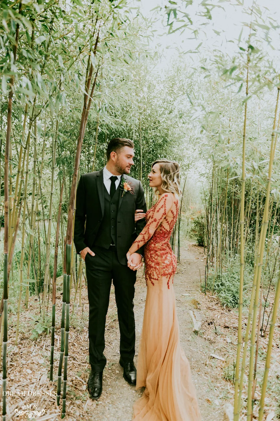 Red and Nude Tulle Dress (#Lacye)