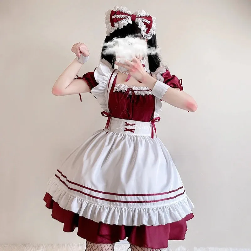 RED CAT LOLITA MAID OUTFIT UB3354