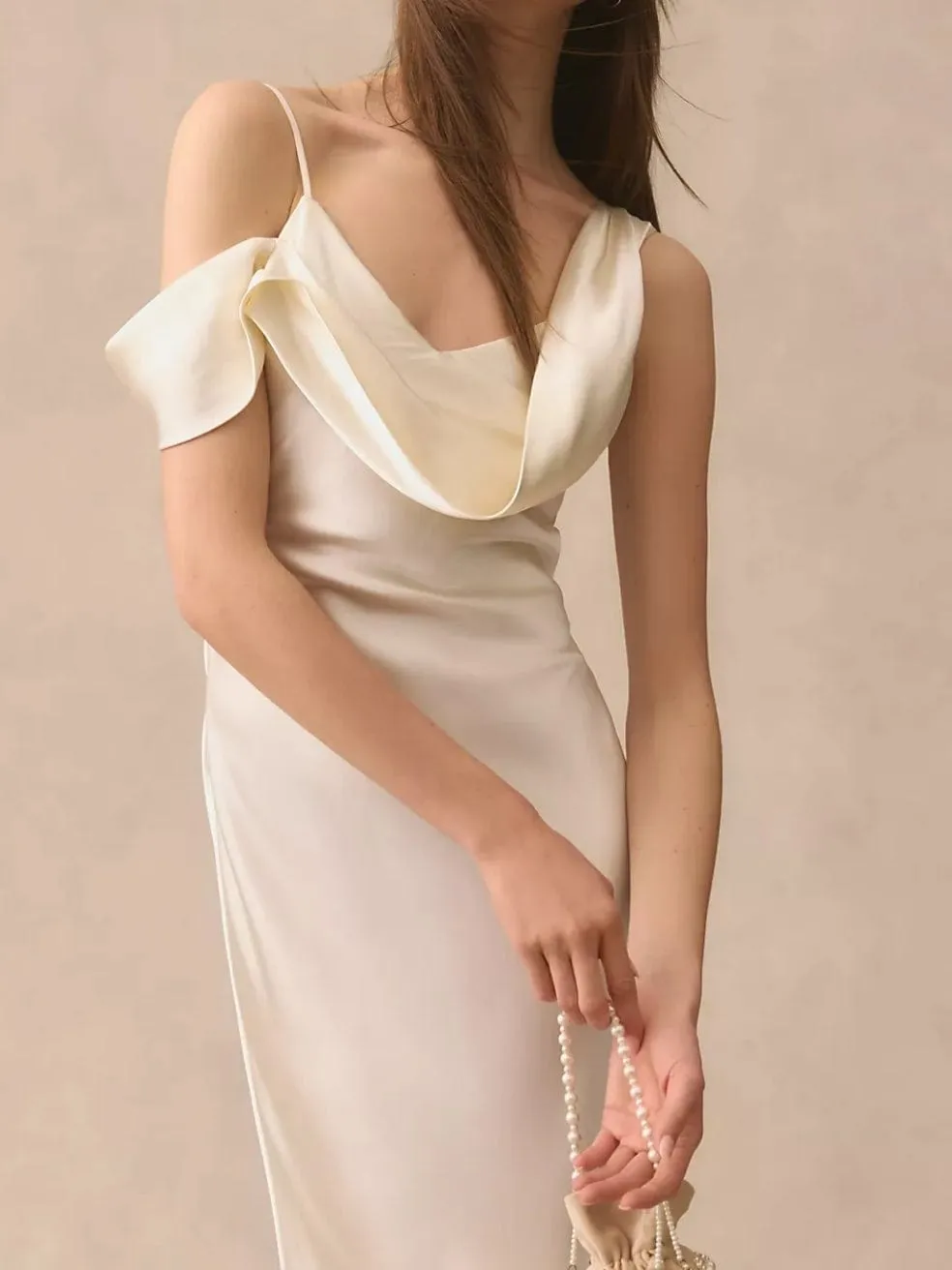 Rhonda Dress in Ivory