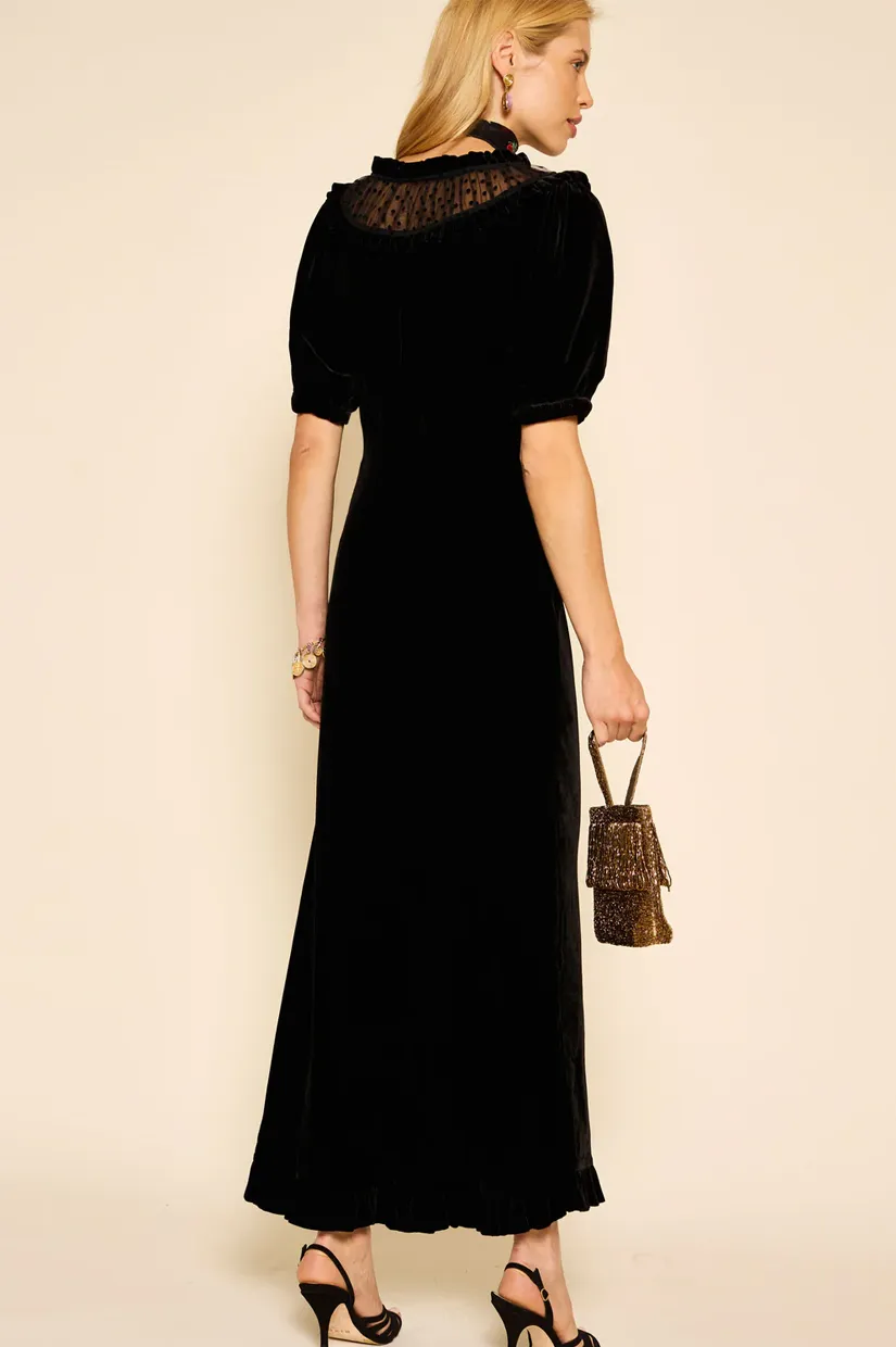 Rixo Ilene Dress - Black