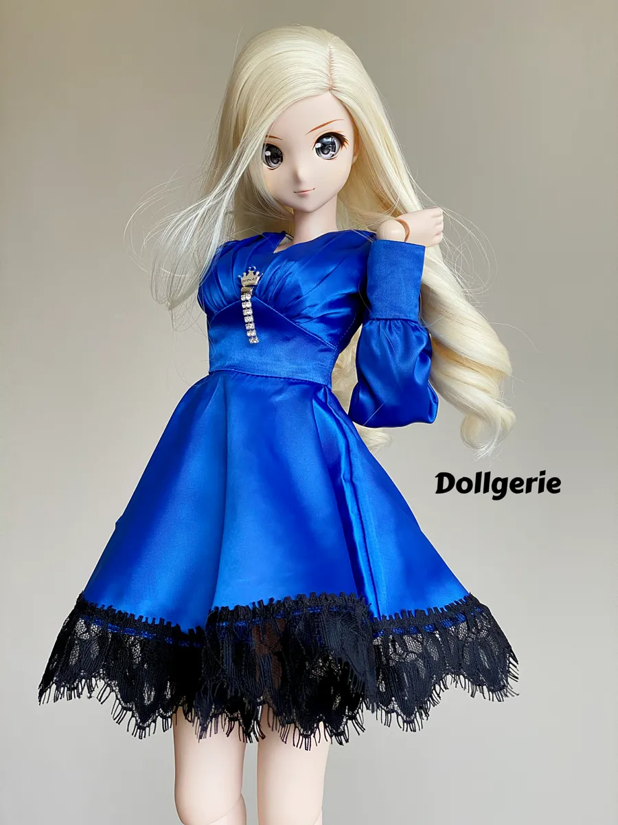 Royal Blue Cocktail Dress for SmartDoll