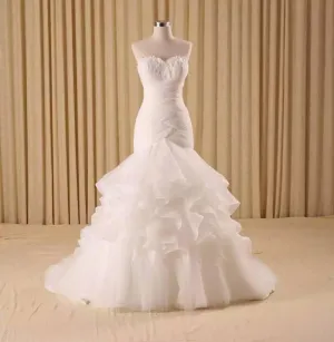 RSM66117 robe de marriage luxury mermaid wedding sexy lace wedding gown bridal dress