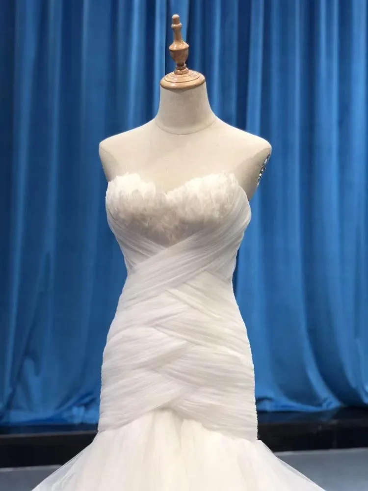 RSM66117 robe de marriage luxury mermaid wedding sexy lace wedding gown bridal dress