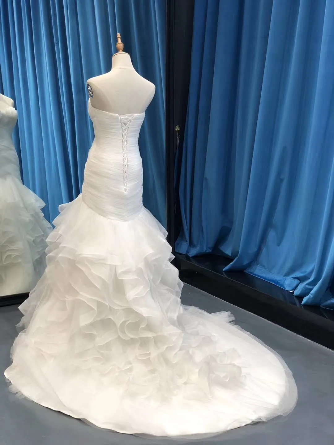 RSM66117 robe de marriage luxury mermaid wedding sexy lace wedding gown bridal dress