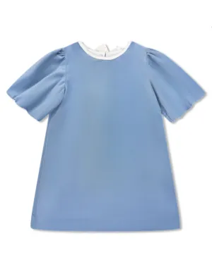 Set Proper: Hallie Dress - Beaufort Blue Velvet