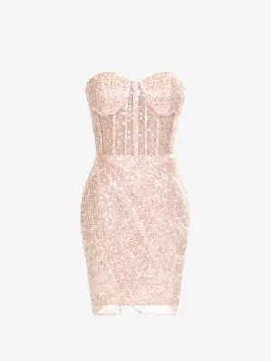 Sheath Sweetheart Sequins Homecoming Dresses