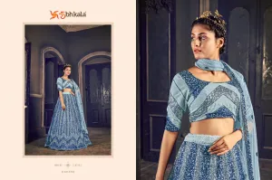 Shubhkala Designer Bridal Net Lehenga Choli | 1703