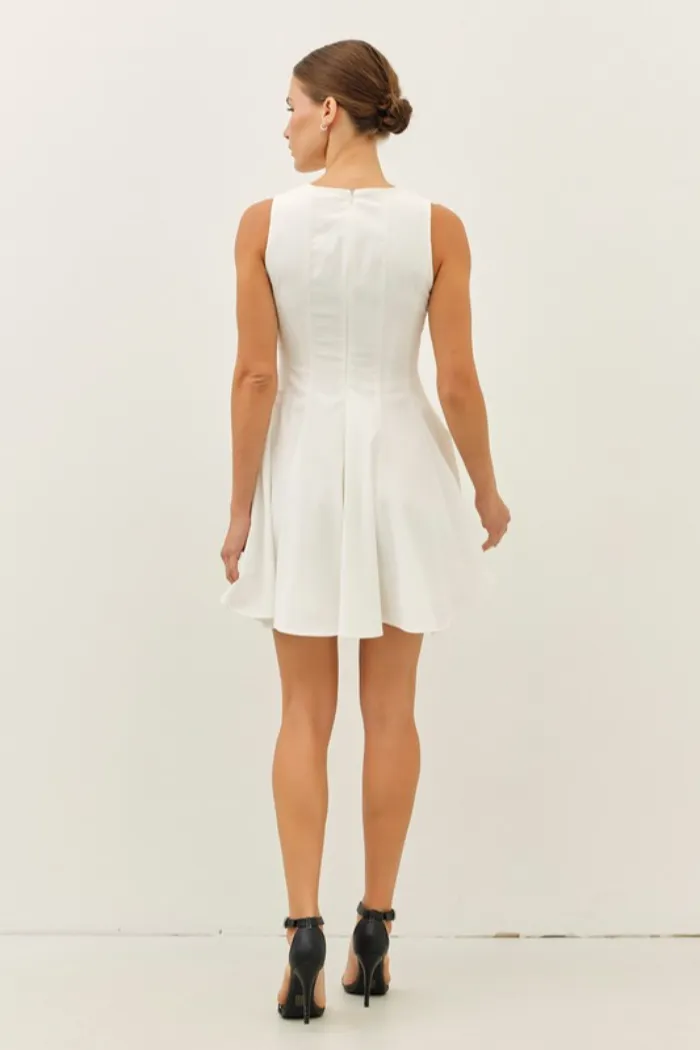 S/L Flare Mini Dress
