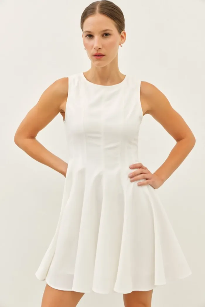 S/L Flare Mini Dress