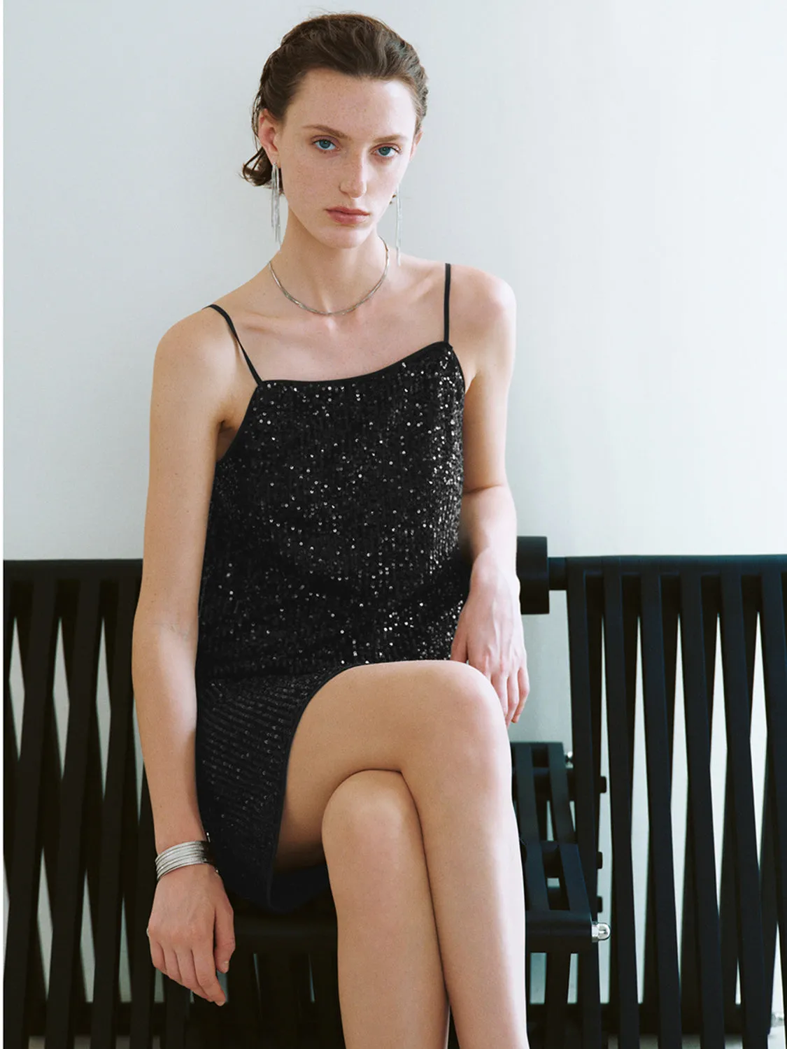 Sleeveless Off-Shoulder Straight Dresses