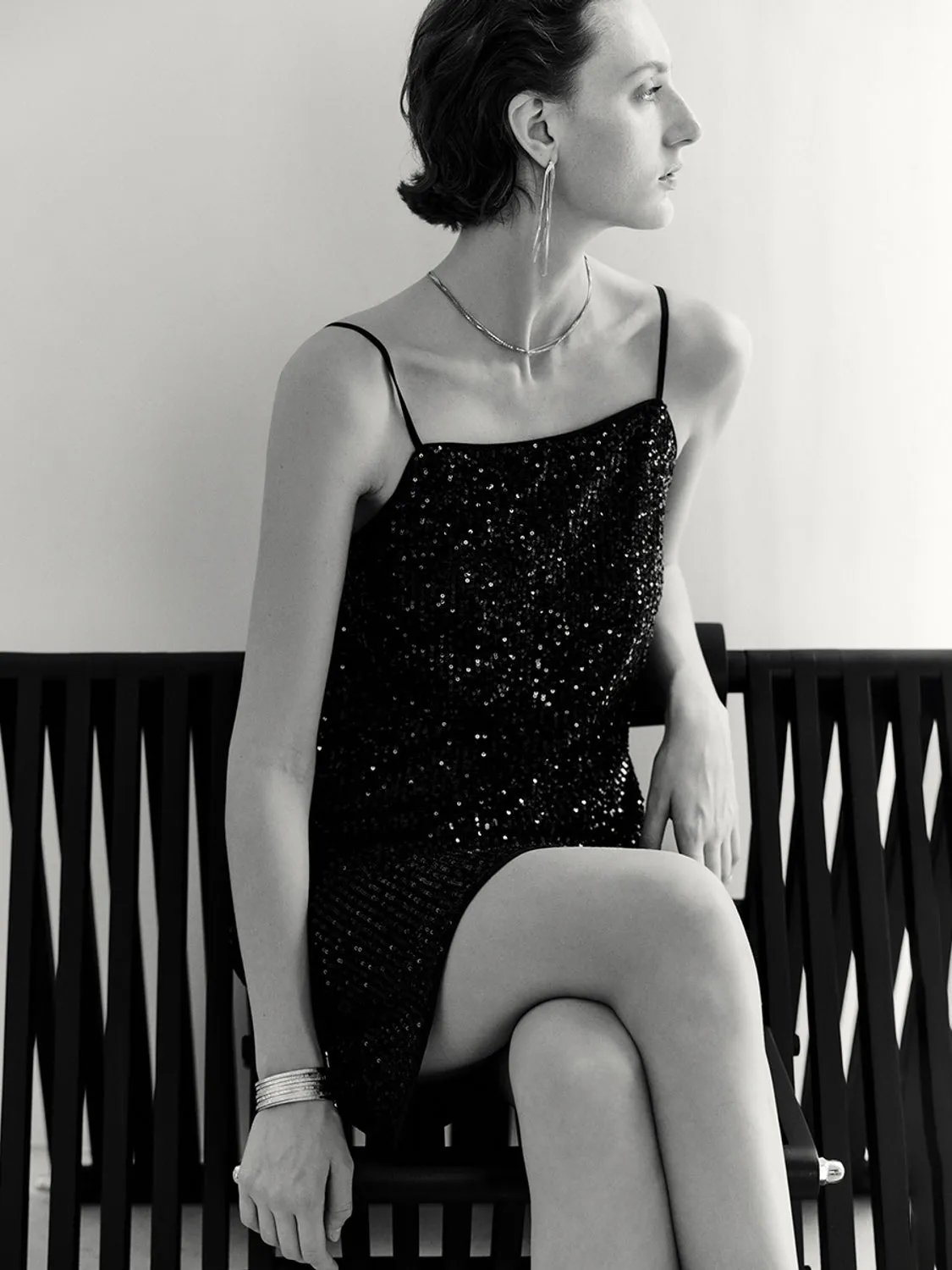 Sleeveless Off-Shoulder Straight Dresses