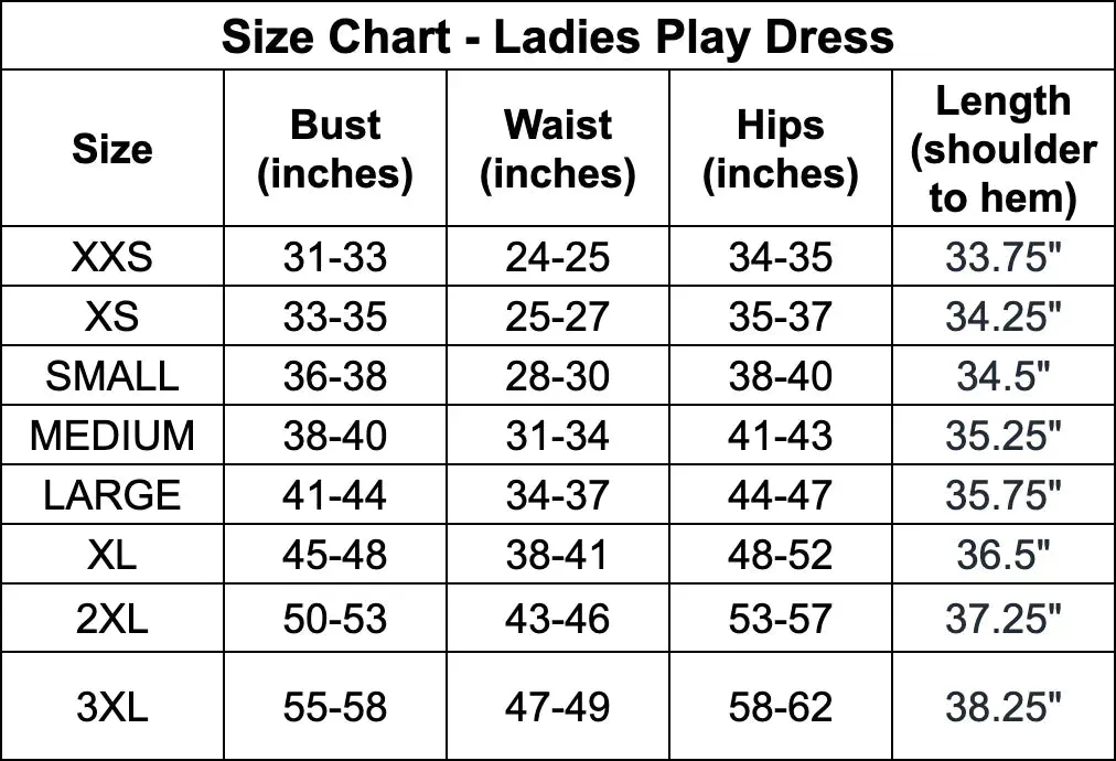 Space Explorer Ladies' Play Dress