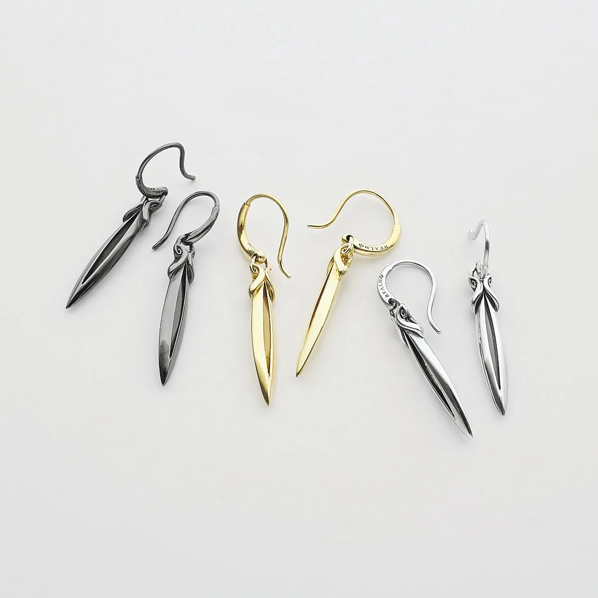 Stiletto Earring Small - 18K Rose Gold Vermeil