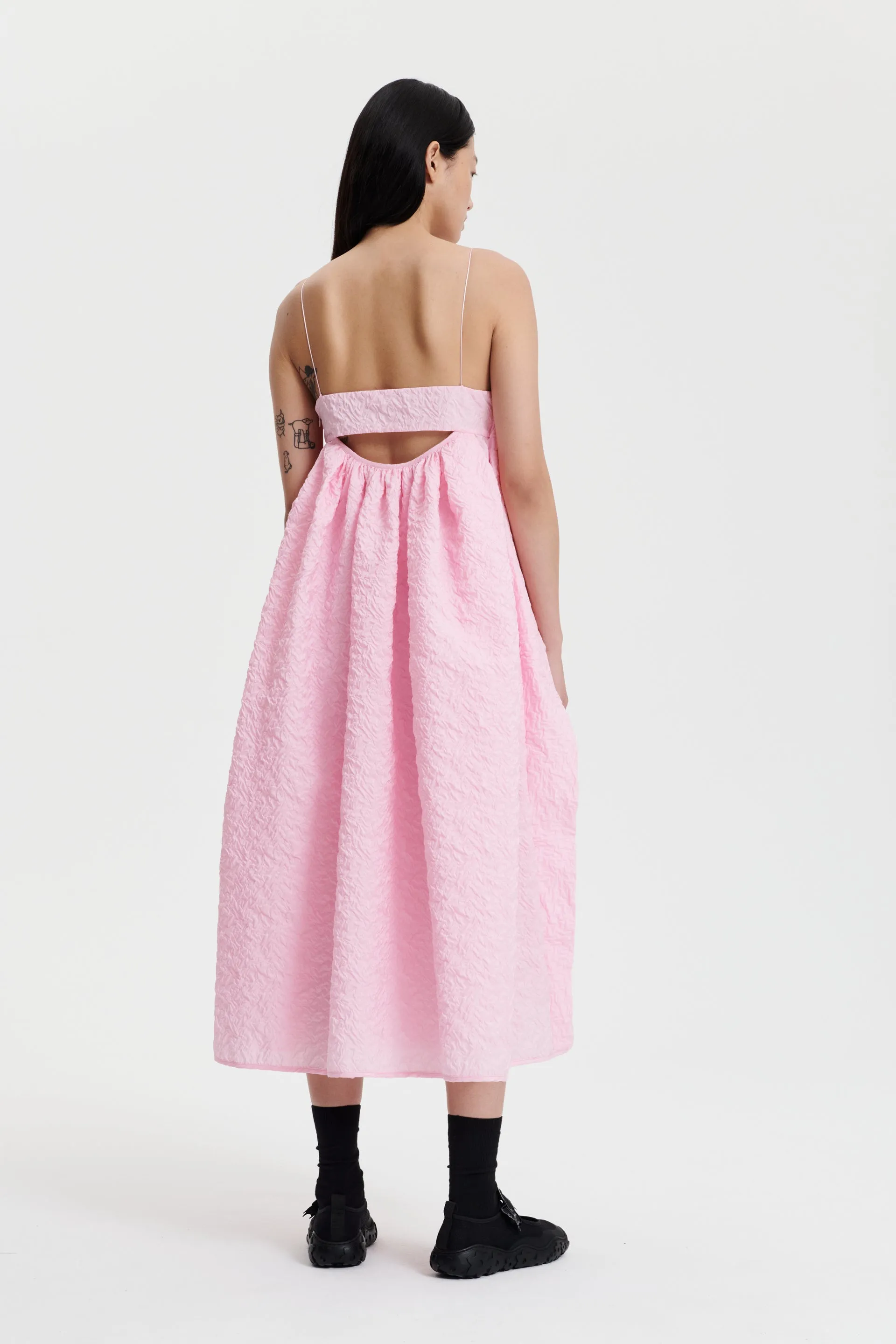 SUSA | DRESS GRAPPOLO MATELASS… PINK