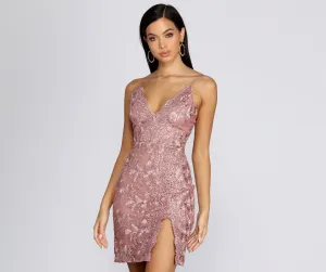 Sweet Talk Stylish Lace Midi Dress