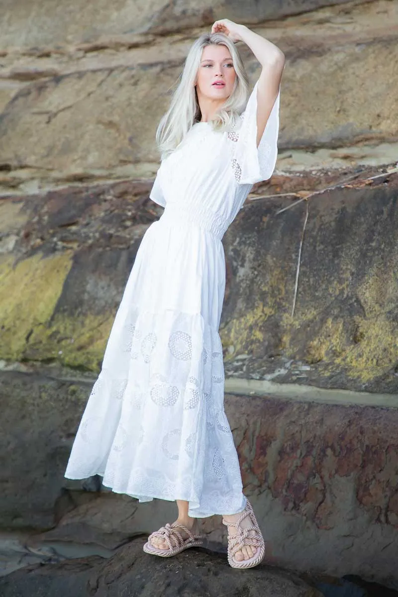 The Bay | Cloud Embroidered Dress