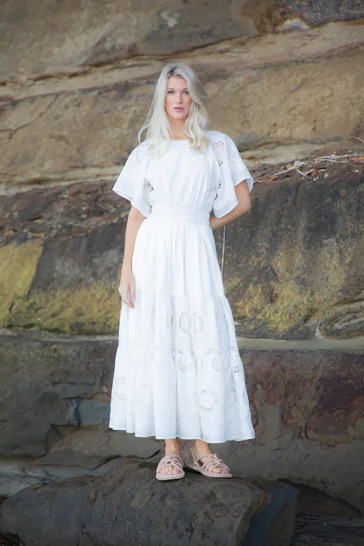 The Bay | Cloud Embroidered Dress