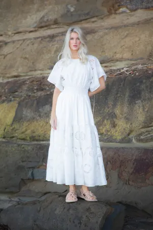 The Bay | Cloud Embroidered Dress
