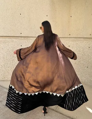 The Magestic Bronze Abaya