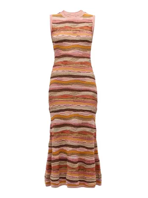 Ulla Johnson Fauna Sleeveless Knit Midi Dress