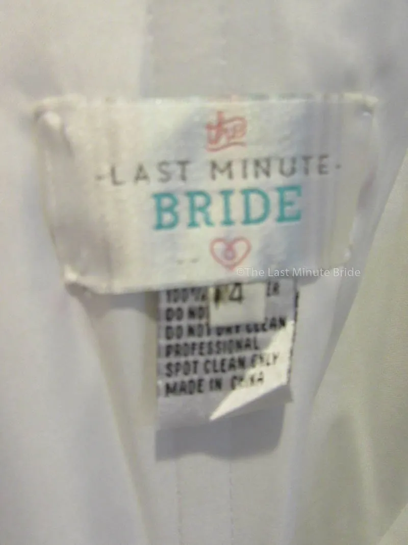 Veronica by The Last Minute Bride Size 14