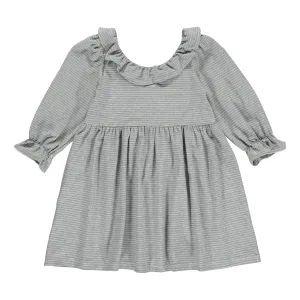 Vignette Finny Dress - Grey Stripe